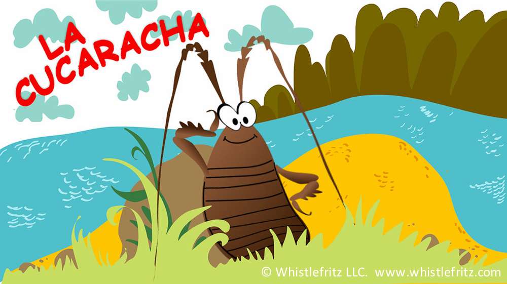 La Cucaracha  Childrens songs, Kids songs, Baby songs