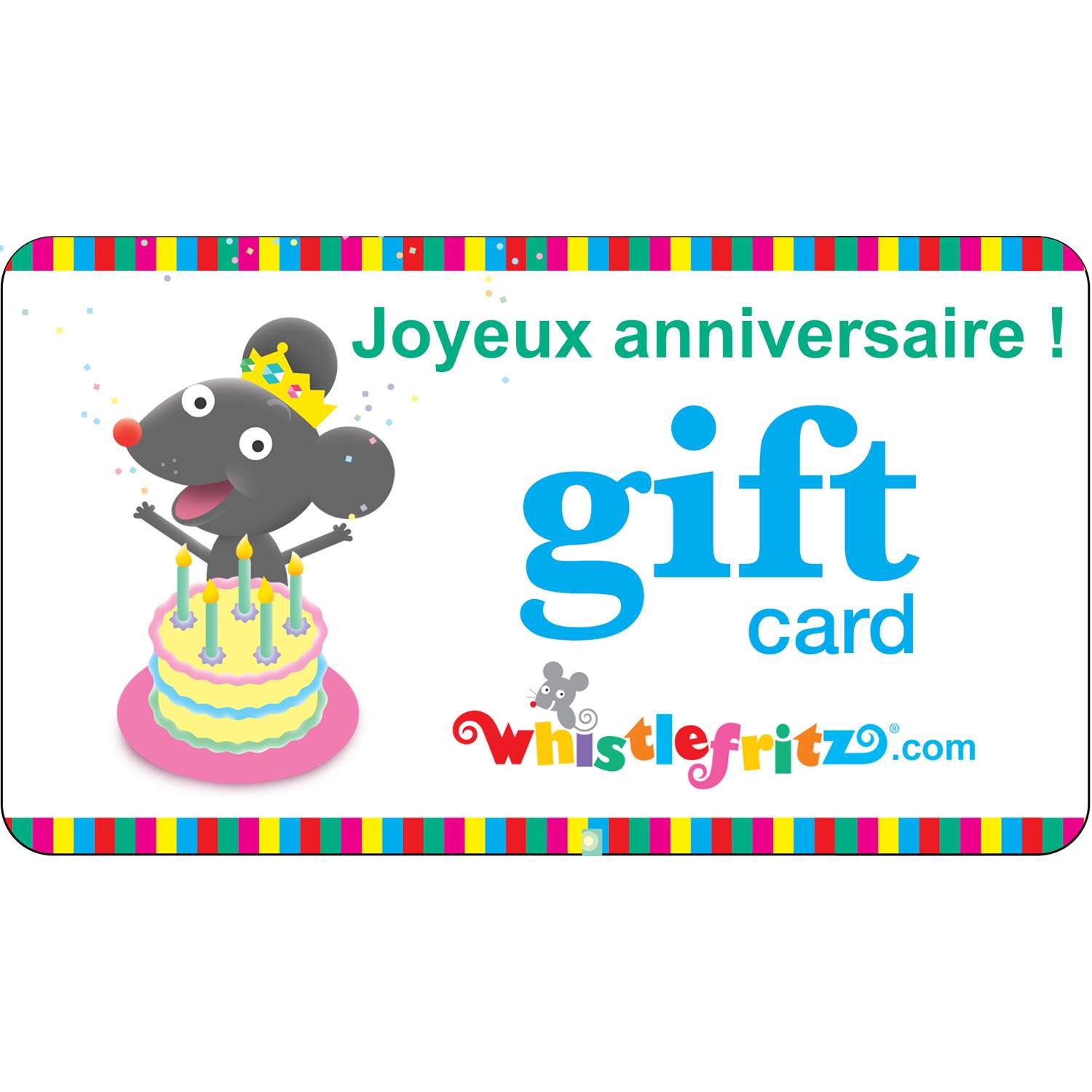 Gift Card Joyeux Anniversaire Gift Card Joyeux Anniversaire