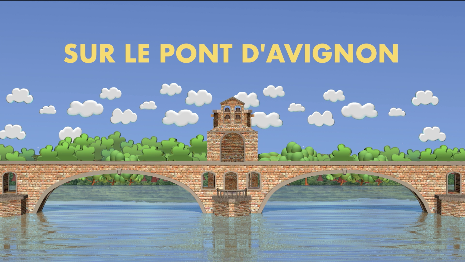 Sur Le pontd' Avignon 美品 SUR LE PONT D'AVIGNON (On The Bridge of Avignon)